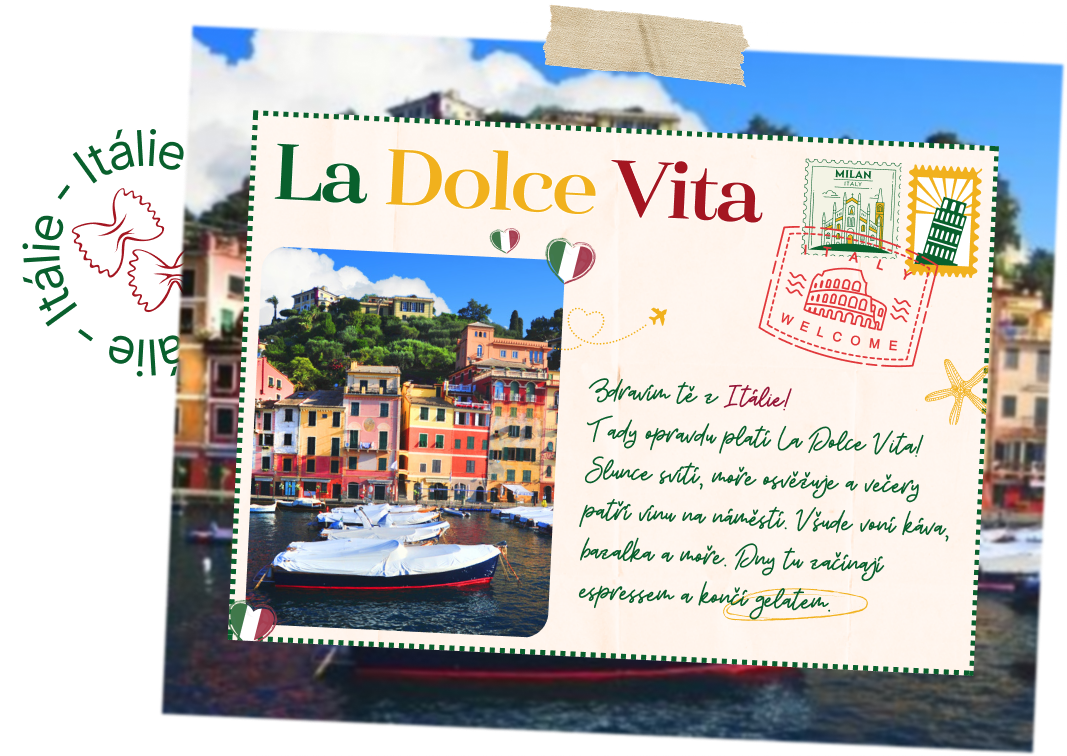 Pohlednice z Itálie — La Dolce Vita