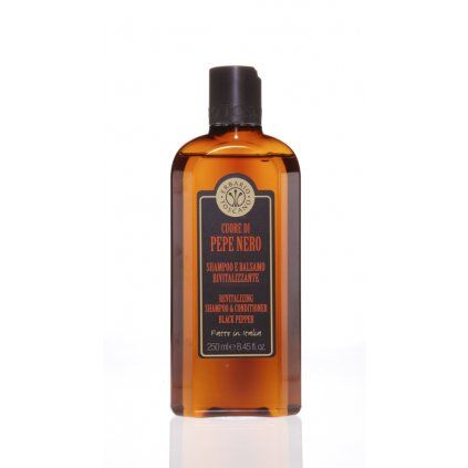 Cuore di Pepe Nero  Regenerační šampón a kondicionér, 250 ml